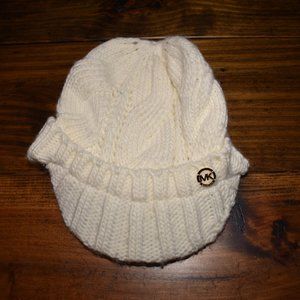 Michael Kors Cream Knit Hat
